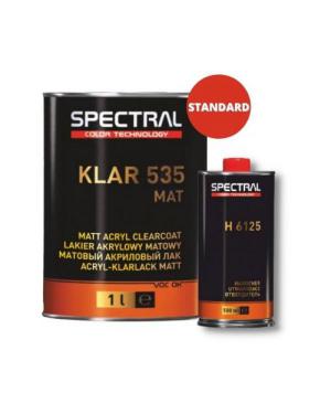 LACA KLAR 535 MATE 1L + H6125 STANDARD 500ML